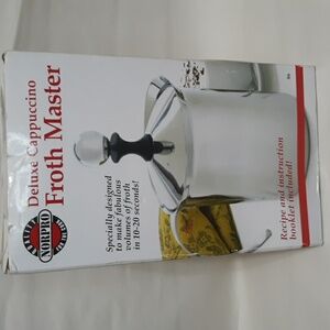 NORPRO Stainless Steel Milk Froth Master Froth in 10 to 20 Seconds New Open Box